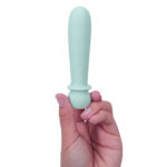 Maia SYMBA - Teal - Teal 10.8 cm USB Rechargeable Powerful Bullet - Image 2