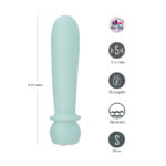 Maia SYMBA - Teal - Teal 10.8 cm USB Rechargeable Powerful Bullet - Image 3