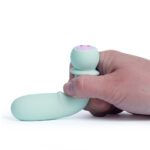 Maia SYMBA - Teal - Teal 10.8 cm USB Rechargeable Powerful Bullet - Image 5