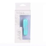 Maia Julia - Teal 7.6 cm USB Rechargeable Bullet - Image 2