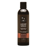 Hemp Seed Massage & Body Oil - Coconut Water, Citrus & Vanilla (Isle Of You) Scented - 237 ml Bottle