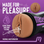 Masturmate - Vagina - Mocha - Brown Vagina Stroker - Image 3
