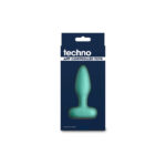 Techno - Prism - Teal 10.9 cm USB Rechargeable Butt Plug with App Control - Image 6
