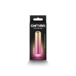 Chroma Sunrise - Small - Metallic Pink/Gold 6.8 cm USB Rechargeable Bullet - Image 4