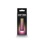 Chroma Sunrise - Small - Metallic Pink/Gold 6.8 cm USB Rechargeable Bullet - Image 5