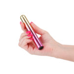 Chroma Sunrise - Large - Metallic Pink/Gold 13.8 cm USB Rechargeable Vibrator - Image 2