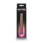Chroma Sunrise - Large - Metallic Pink/Gold 13.8 cm USB Rechargeable Vibrator - Image 5