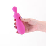 Pretty in Pink Petal - Pink - Pink 15.5 cm USB Rechargeable Vibrator - Image 2