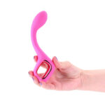 Pretty in Pink Lace - Pink - Pink 18.7 cm USB Rechargeable Vibrator - Image 2