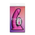 Colours Curve - Vibrating 6'' Dildo - Pink - Pink 16.4 cm USB Rechargeable Vibrating Dildo with Wireless Remote - Image 3