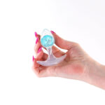 Glams Cosmic - Small - Blue - Clear/Blue 8.1 cm Small Butt Plug - Image 3