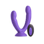 INYA Duet - Purple - Purple USB Rechargeable Vibrating Double Dildo with Wireless Remote - Image 3