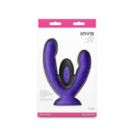 INYA Duet - Purple - Purple USB Rechargeable Vibrating Double Dildo with Wireless Remote - Image 5