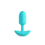 INYA Pulse - Teal - Teal 11 cm USB Rechargeable Vibrating Butt Plug - Image 3