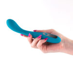 INYA Technica - Teal - Teal 19.2 cm USB Rechargeable Warming Vibrator - Image 2