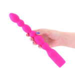 INYA Prime - Pink - Pink 28.8 cm USB Rechargeable Anal Vibrator - Image 2