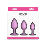 INYA Triple Ace Kit - Blush - Pink Butt Plugs - Set of 3 Sizes - Image 4