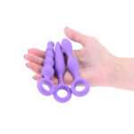INYA Trio Kit - Purple - Purple Anal Plugs - Set of 3 - Image 2