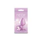 Rear Assets Iridescent - Small - Pink - Iridescent Pink 7.1 cm Small Butt Plug - Image 4