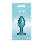 Rear Assets Iridescent - Small - Teal - Iridescent Teal 7.1 cm Small Butt Plug - Image 3