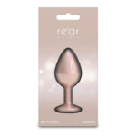 Rear Assets Iridescent - Medium - Champagne - Iridescent Champagne 8.2 cm Medium Butt Plug - Image 3