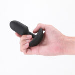 Renegade Pulse - Black - Black 11 cm USB Rechargeable Vibrating Butt Plug - Image 2