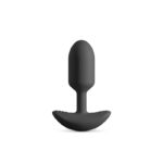 Renegade Pulse - Black - Black 11 cm USB Rechargeable Vibrating Butt Plug - Image 3