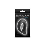 Renegade Slider - Black - Black USB Rechargeable Vibrating Cock Ring - Image 4