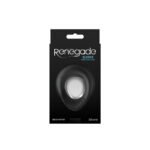 Renegade Slider - Black - Black USB Rechargeable Vibrating Cock Ring - Image 5