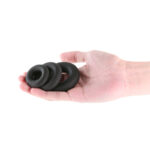 Renegade 3pc Fireman Rings - Black - Black Cock Rings - Set of 3 Sizes - Image 2