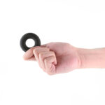 Renegade Fireman Ring - Medium - Black - Black Medium Cock Ring - Image 2