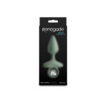 Renegade Orion - Sage - Green 13 cm USB Rechargeable Vibrating Butt Plug - Image 5