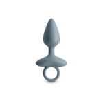 Renegade Orion - Grey - Grey 13 cm USB Rechargeable Vibrating Butt Plug - Image 3