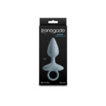 Renegade Orion - Grey - Grey 13 cm USB Rechargeable Vibrating Butt Plug - Image 4
