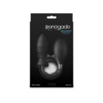 Renegade InflataPlay - Black - Black 10.5 cm Inflatable Butt Plug - Image 5