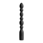 Renegade Prime - Black - Black 28.8 cm USB Rechargeable Vibrating Anal Beads - Image 3