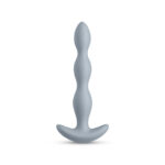 Renegade Vantage - Grey - Grey 20.6 cm USB Rechargeable Vibrating Anal Beads - Image 3