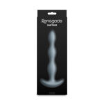 Renegade Vantage - Grey - Grey 20.6 cm USB Rechargeable Vibrating Anal Beads - Image 5