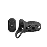Renegade Edge - Black - Black USB Rechargeable Vibrating Penis Sleeve with Wireless Remote - Image 3
