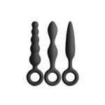 Renegade Trio Kit - Black - Black Butt Plugs - Set of 3 - Image 3