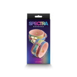 Spectra Bondage Ankle Cuffs - Rainbow - Rainbow Restraints - Image 3
