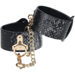 OUCH! Florence Collection - Leg Cuffs - Black Restraints - Image 2