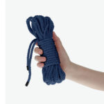 OUCH! Bondage Rope - 10 M - Navy Blue - Navy Blue Nylon Bondage Rope - 10 metre Length - Image 3