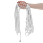 OUCH! Bondage Rope - 10 M - Silver - Silver Nylon Bondage Rope - 10 metre Length - Image 4