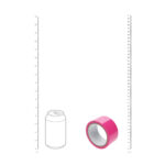 OUCH! PVC Non-Stick Tape - Pink - Pink Bondage Tape - 20 metre Length - Image 5
