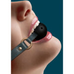 OUCH! Halo - Breathable Ball Gag - Green Mouth Restraint - Image 2