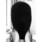 OUCH! Subjugation Mask - Black Hood Mask - Image 2