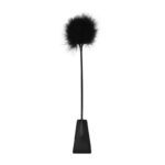 OUCH! Black & White Crop with Feather Tickler - Black 44 cm Feather Crop - Image 5