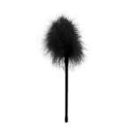 OUCH! Black & White Feather Tickler - Black Feather Crop - Image 4