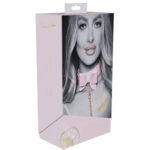 OUCH! Paris Collection - Collar with Leash - Pink Restraint - Image 4